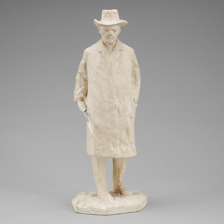 CARL ELDH, efter, skulptur, gips, signerad.