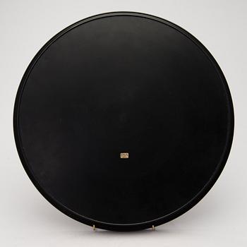 A Perstorp silver inlay, isolit tray, Sweden 1963.