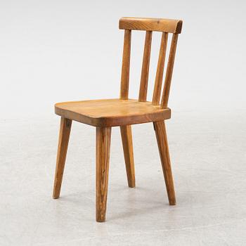 Axel Einar Hjorth, an 'Utö' pinewood chair, Nordiska Kompaniet, 1930's.