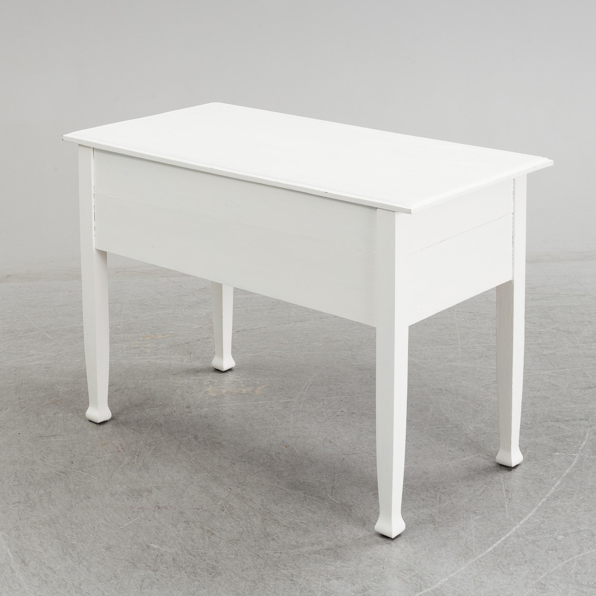 A painted desk, early 20th Century.