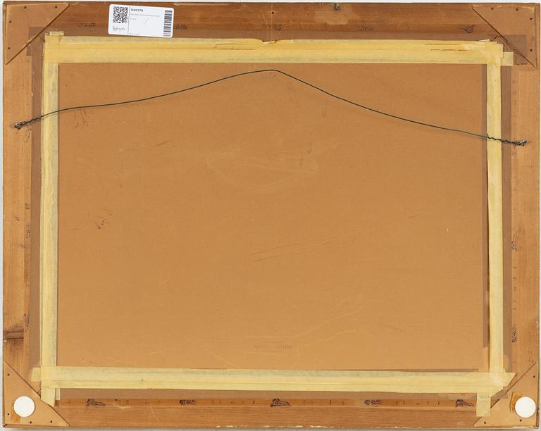 Karl Abel, Vy mot Södermalm och Högalidskyrkan.