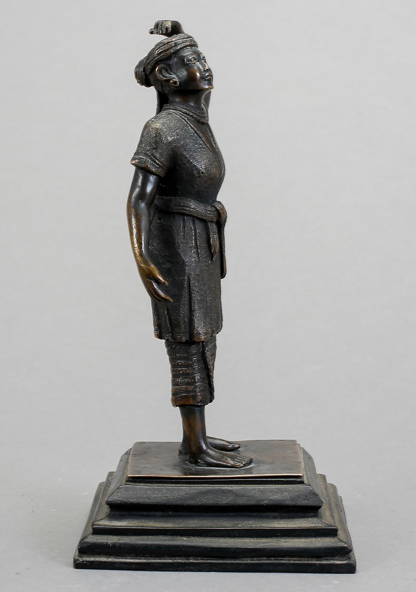FIGURIN, Pegu-brons, Burma, 1920-tal.