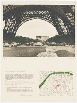325. Christo & Jeanne-Claude, Project for the Ecole Militaire, Paris.