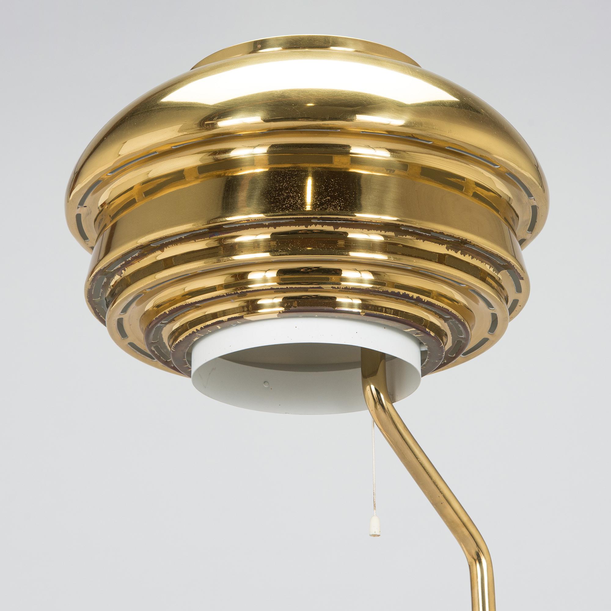 Alvar Aalto, golvlampa, modell A808, Valaistustyö.