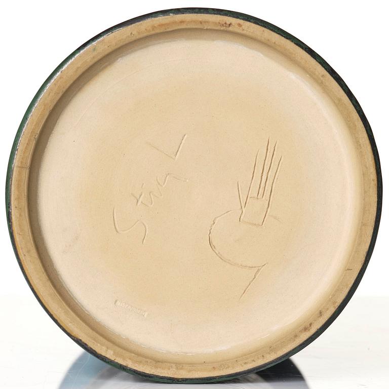 Stig Lindberg, vas, stengods, Gustavsbergs Studio 1962.