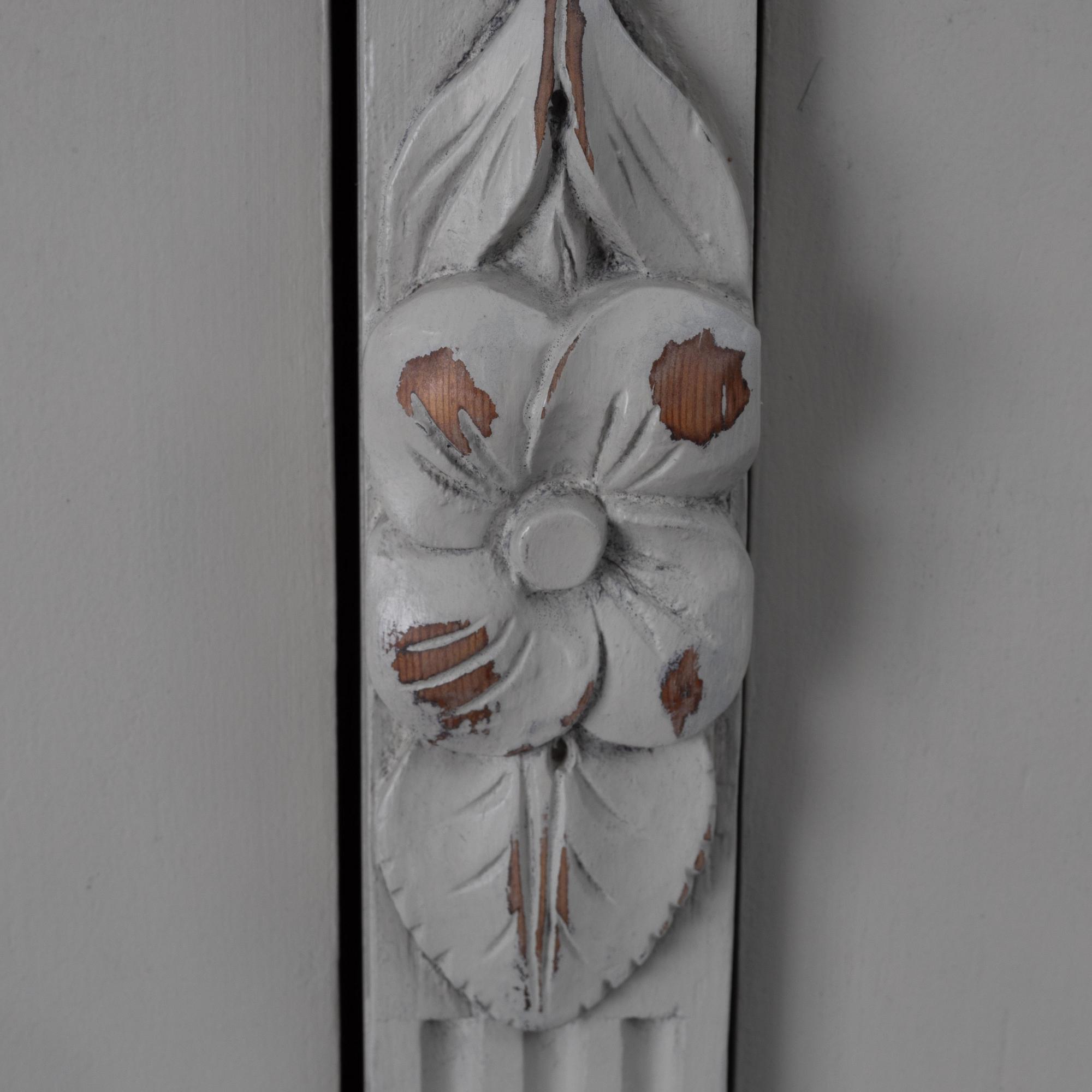 Wardrobe, late 19th century.