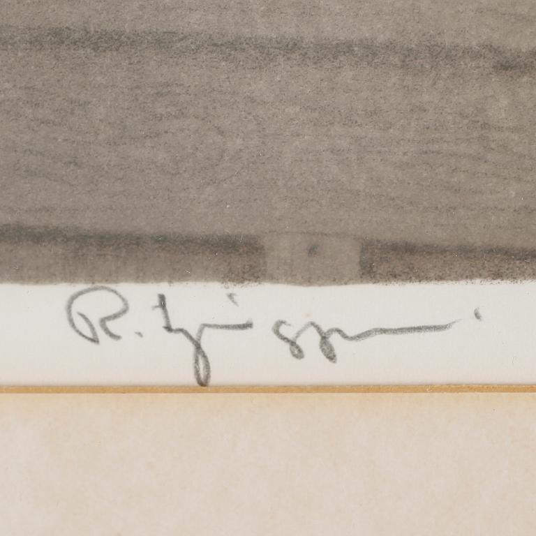 REINHOLD LJUNGGREN, färglitografi, signerad, provtryck.