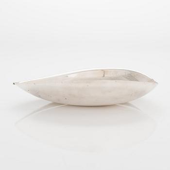 Tapio Wirkkala, skål, "Lieve", silver, Kultakeskus, Tavastehus 1956.