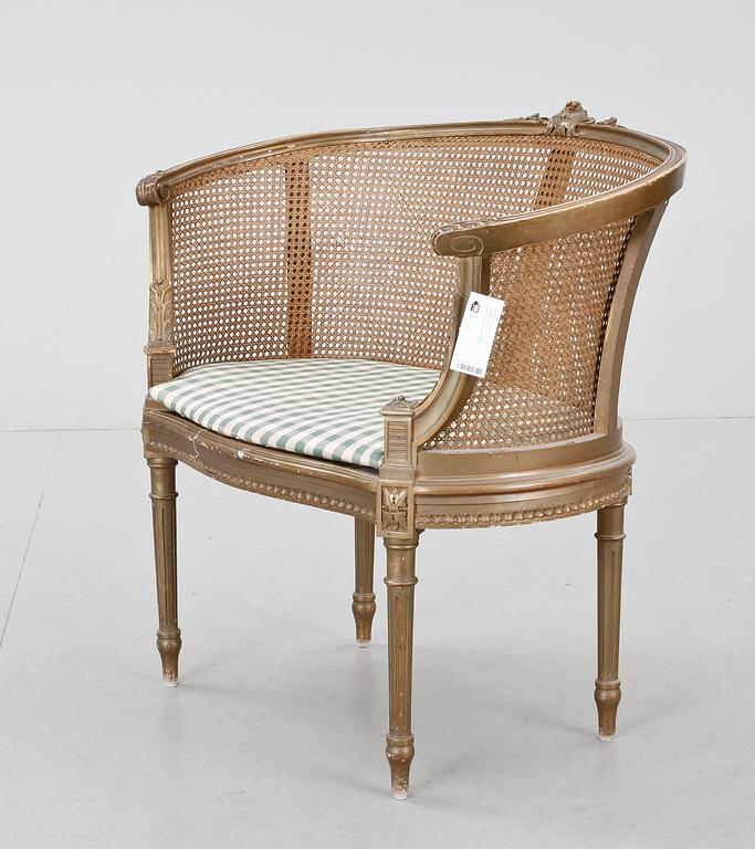 FÅTÖLJ, Louis XVI-stil, 1900-talets första hälft.