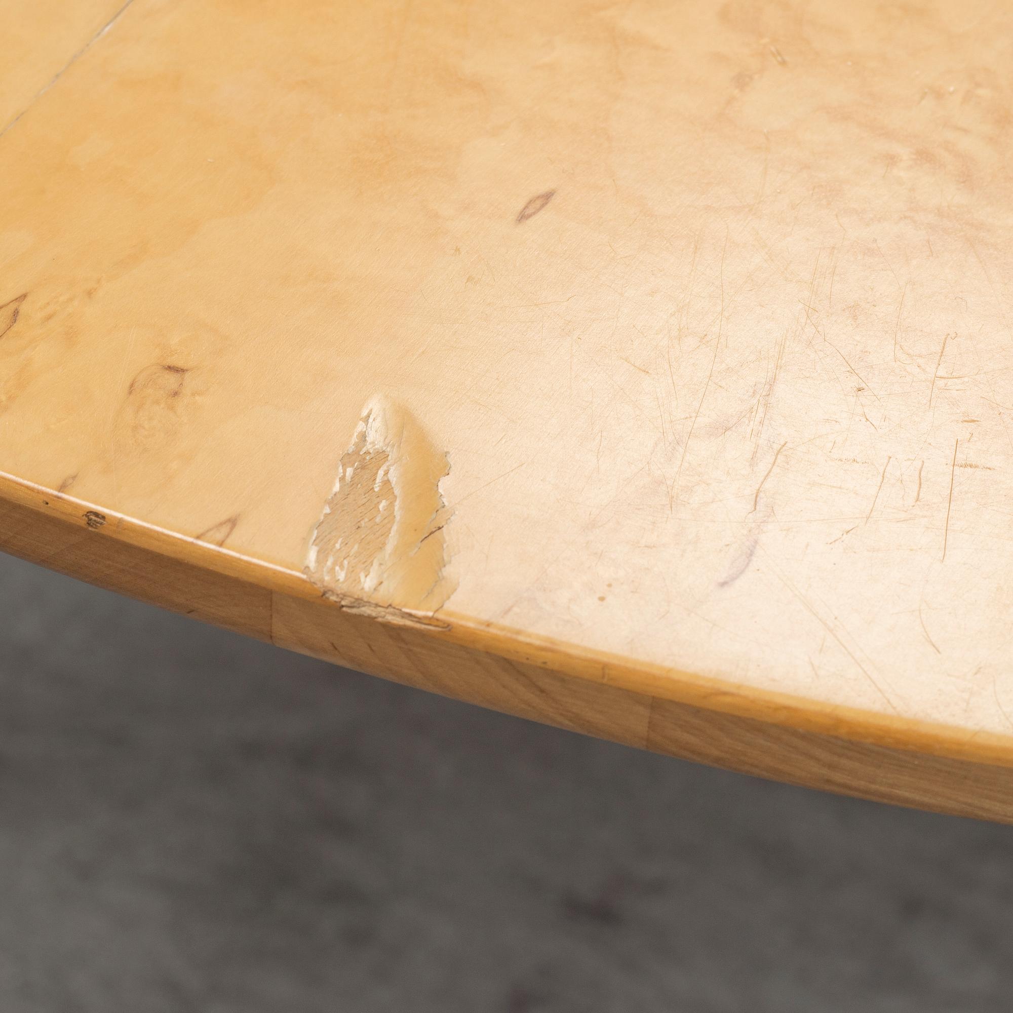 BRUNO MATHSSON and PIET HEIN, an "Ellips" lounge table.