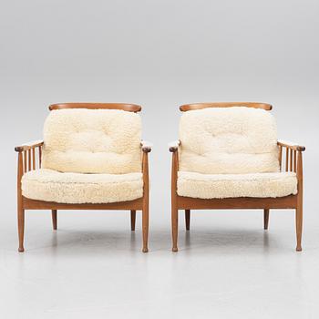 Kerstin Hörlin-Holmquist, armchairs, a pair, "Skrindan".