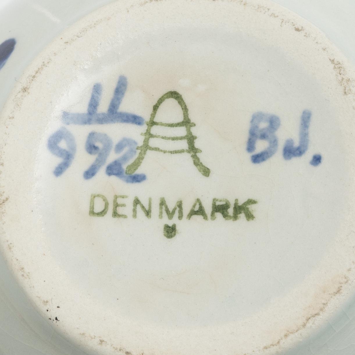Royal Copenhagen, Dinner service, 94 pieces, earthenware, “Tranquebar”, Aluminia, Denmark.