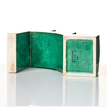 Wilhelm Kåge, kaktusställ, "Puzzle", modell 975/9, Gustavsberg, 1931.