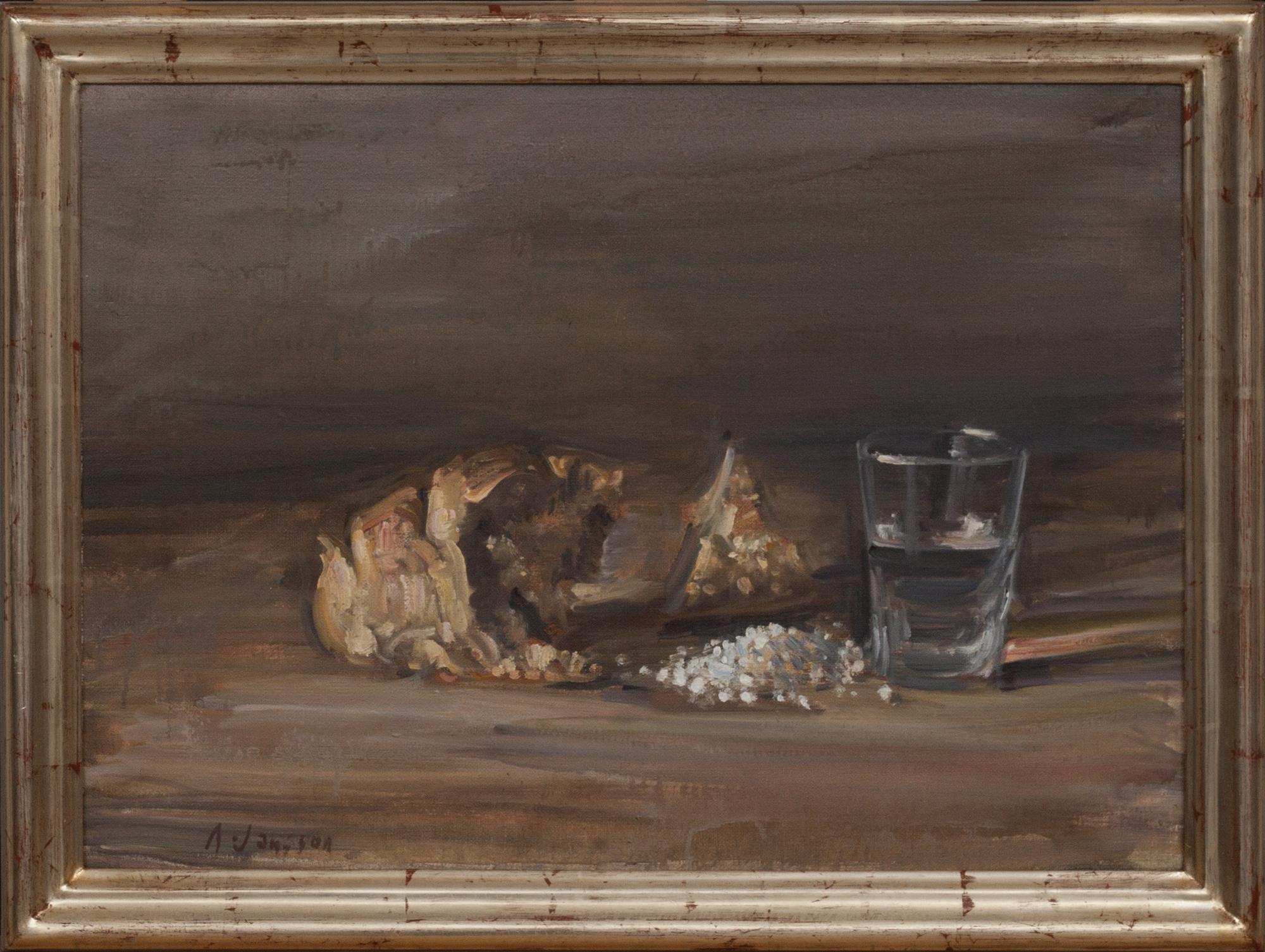 ALVAR JANSSON, olja på duk, signerad.