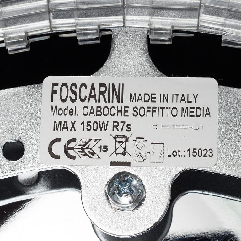 PATRICIA URQUIOLA & ELIANA GEROTTO, plafond "Caboche", Foscarini, Italien.