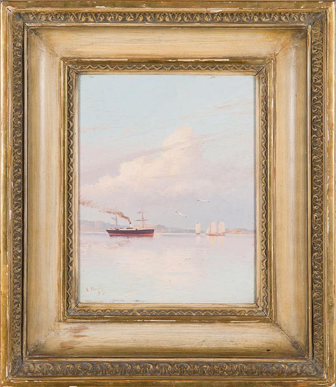 Eugen Taube, Fartyg vid kust.