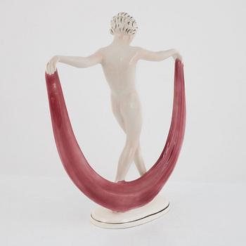A porcelain figurine, Hertwig & Co (Katzhutte), Germany, 1930's.