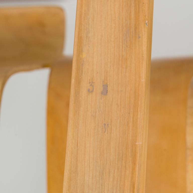 Alvar Aalto, a pair of 1940s/50s '31' armchairs for O.Y. Huonekalu- ja Rakennustyötehdas A.B.