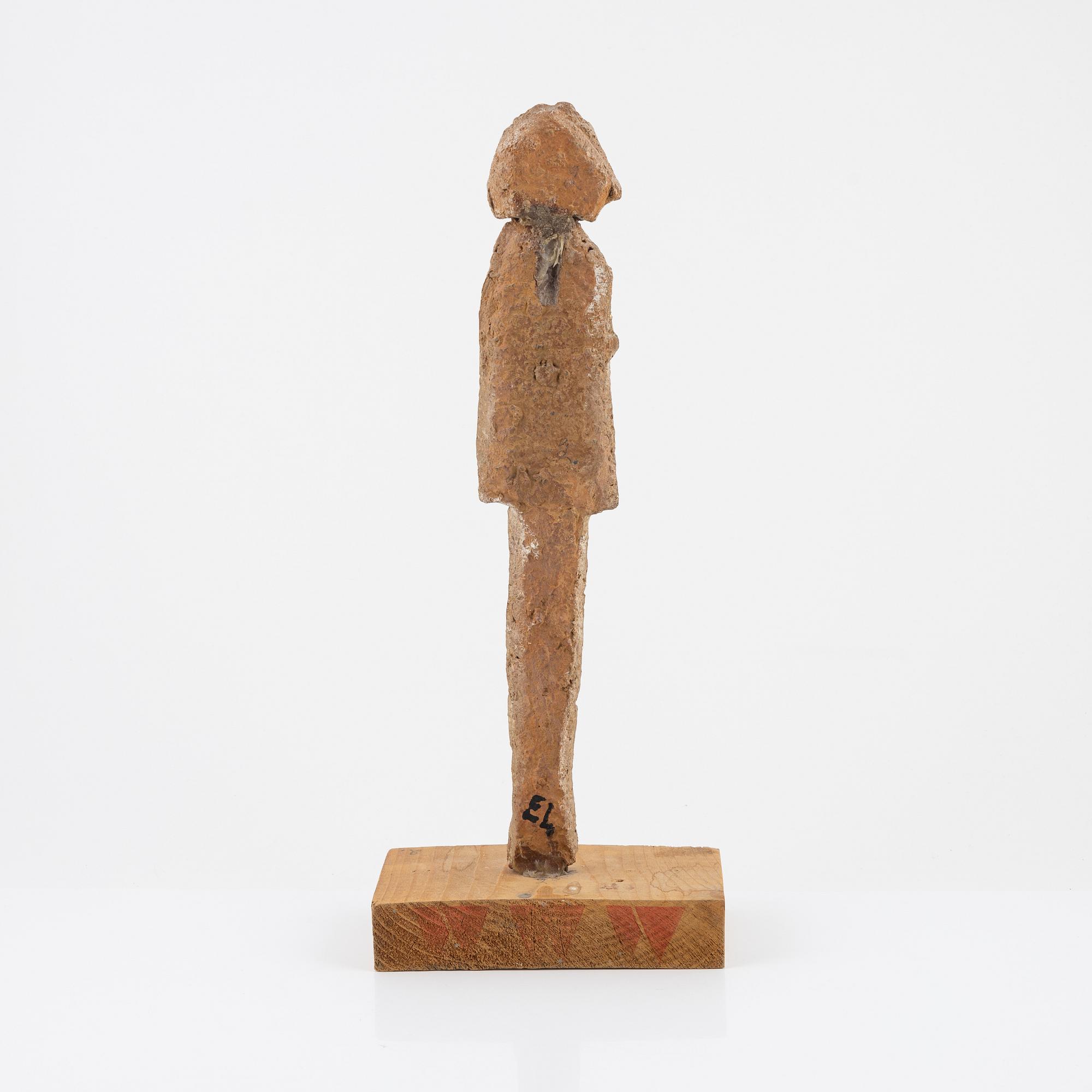 Evert Lindfors, an earthenware sculpture, signed.