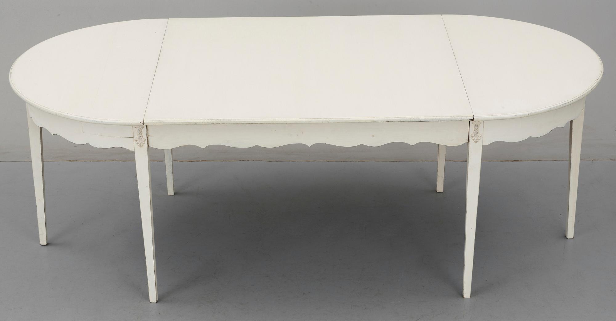 MATSALSBORD, gustaviansk stil, 1800-talets andra hälft.