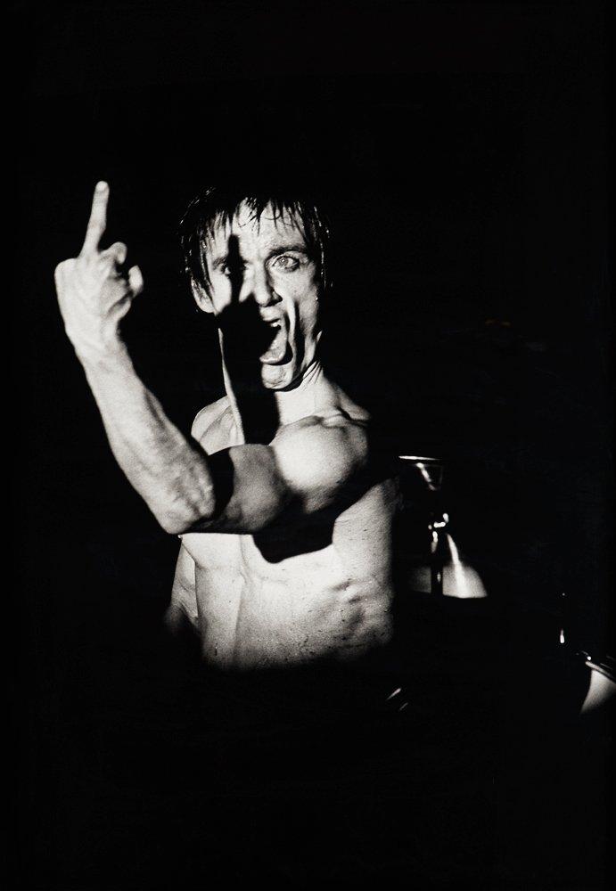 Mats Bäcker, "Iggy Pop, Köpenhamn 1977".