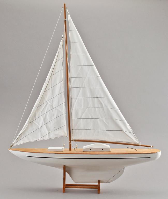 BÅTMODELL, 1900-talets andra hälft.