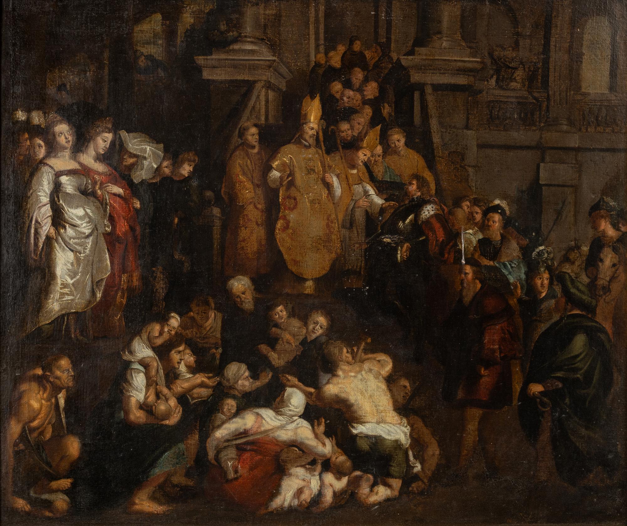 Peter Paul Rubens, after, The Miracles of St. Ignatius of Loyola.