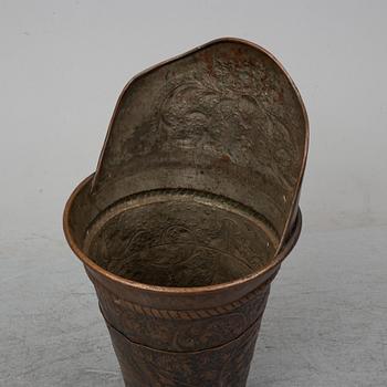 PARAPLYSTÄLL, koppar, 1800-tal.
