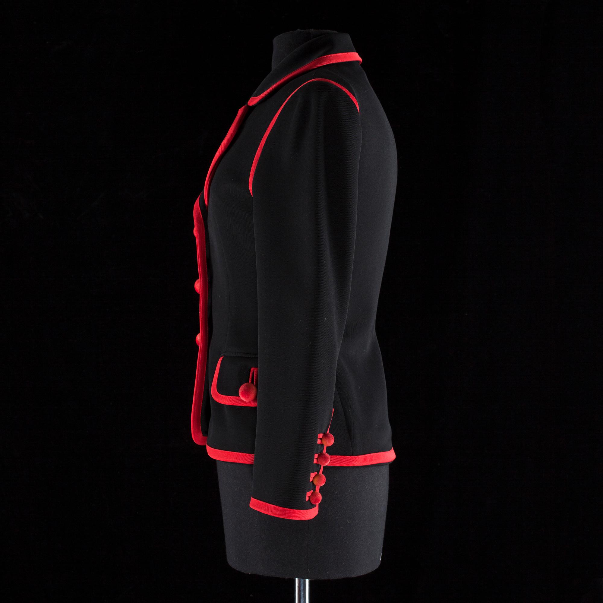 A 21th cent jacket by Moschino.