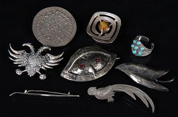 PARTI SILVER, 12 delar. 1900-tal. Vikt ca 219 gr.