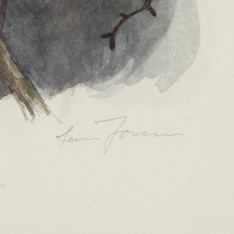 LARS JONSSON, färglitografi, signerad och numrerad 137/215.