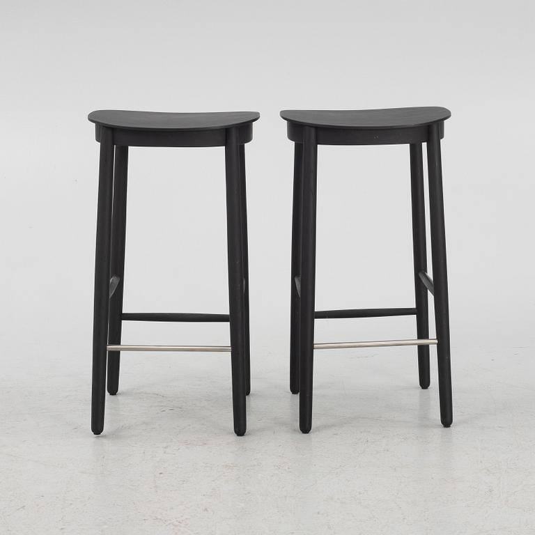 Note Design Studio, a pair of 'Figurine' stools, Fogia.