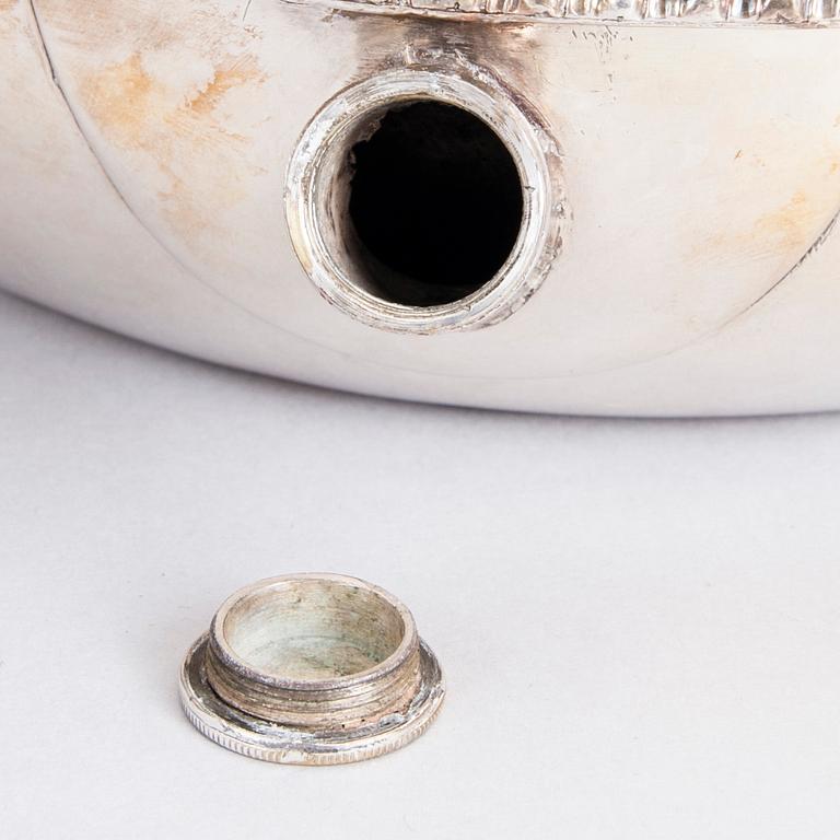 SERVERINGSKÄRL, 3 st, försilvrad mässing, bl a Elkington, Birmingham och W&S Blackinton USA, 1900 och 1900-talets mitt.