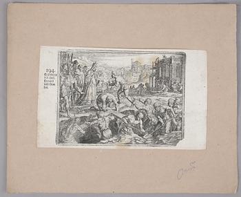 GRAVYRER, ca 80 st, Matthäus Merian, die Historische Chronik "Theatrum Europaeum", 1618.