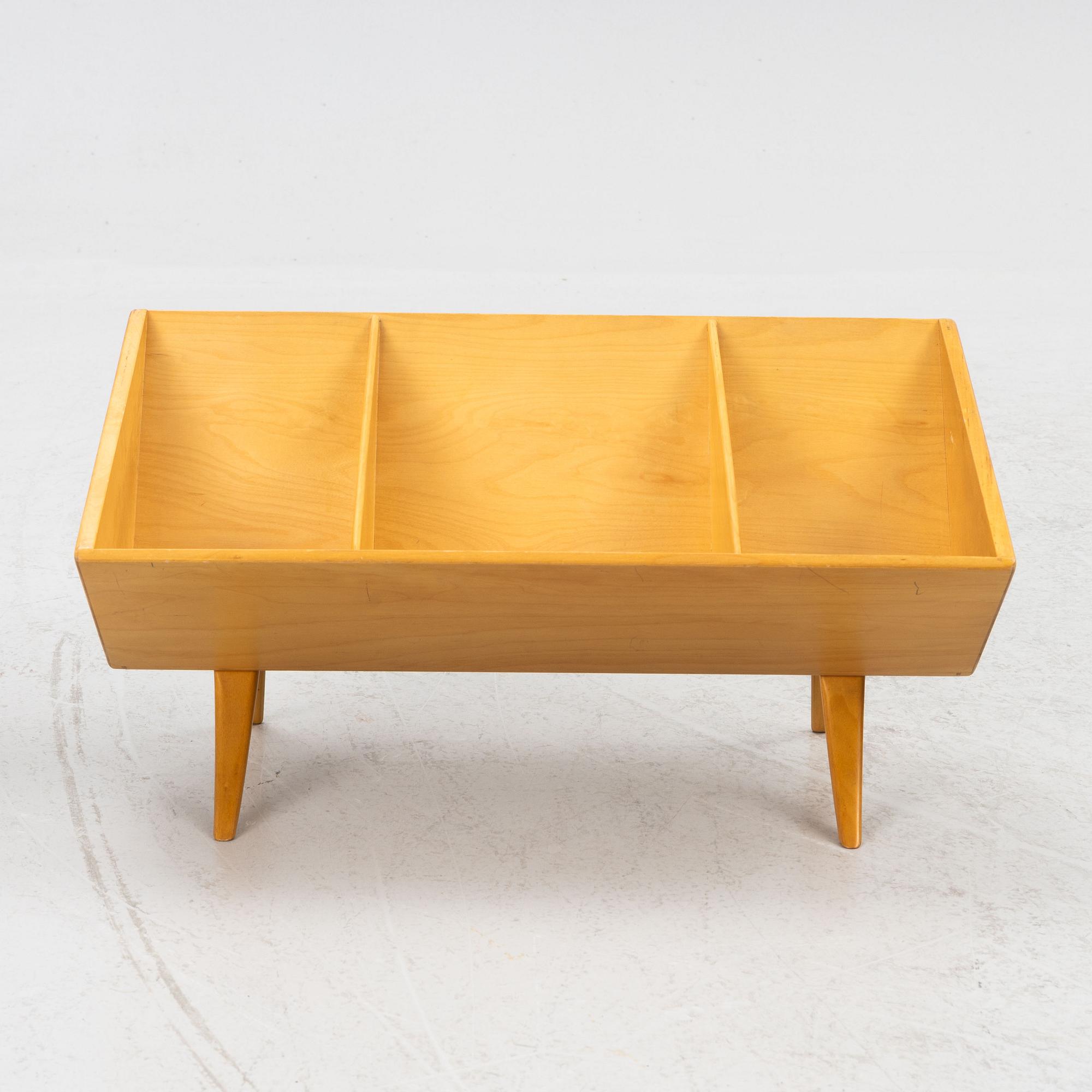 Bruno Mathsson, book shelf, Firma Karl Mathsson, Värnamo, dated 1961.