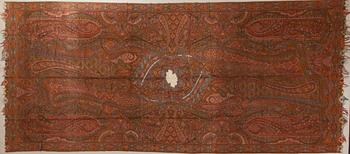 SJAL, PAISLEY. Sekelskiftet 18/1900. Ca 355x158 cm.
