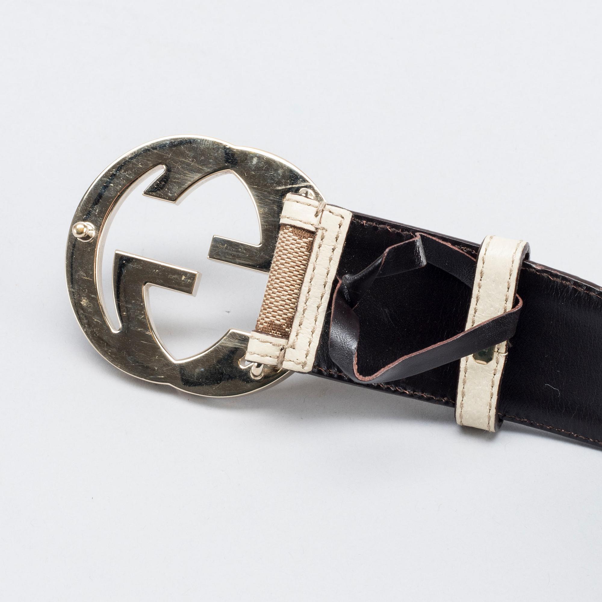 GUCCI, "Supreme" belt.