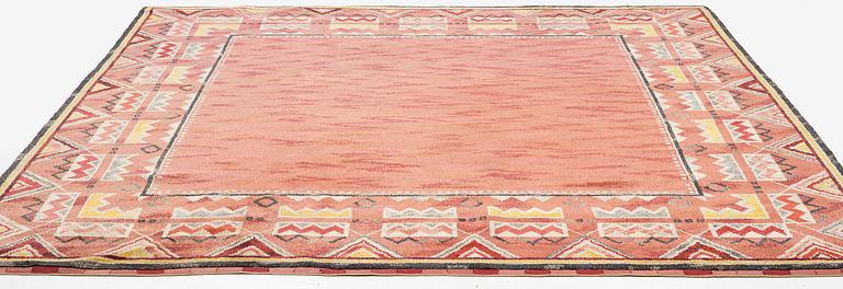 Margareta Sundbom Eichenholz, a knotted pile carpet, ca 338 x 343, unsigned.