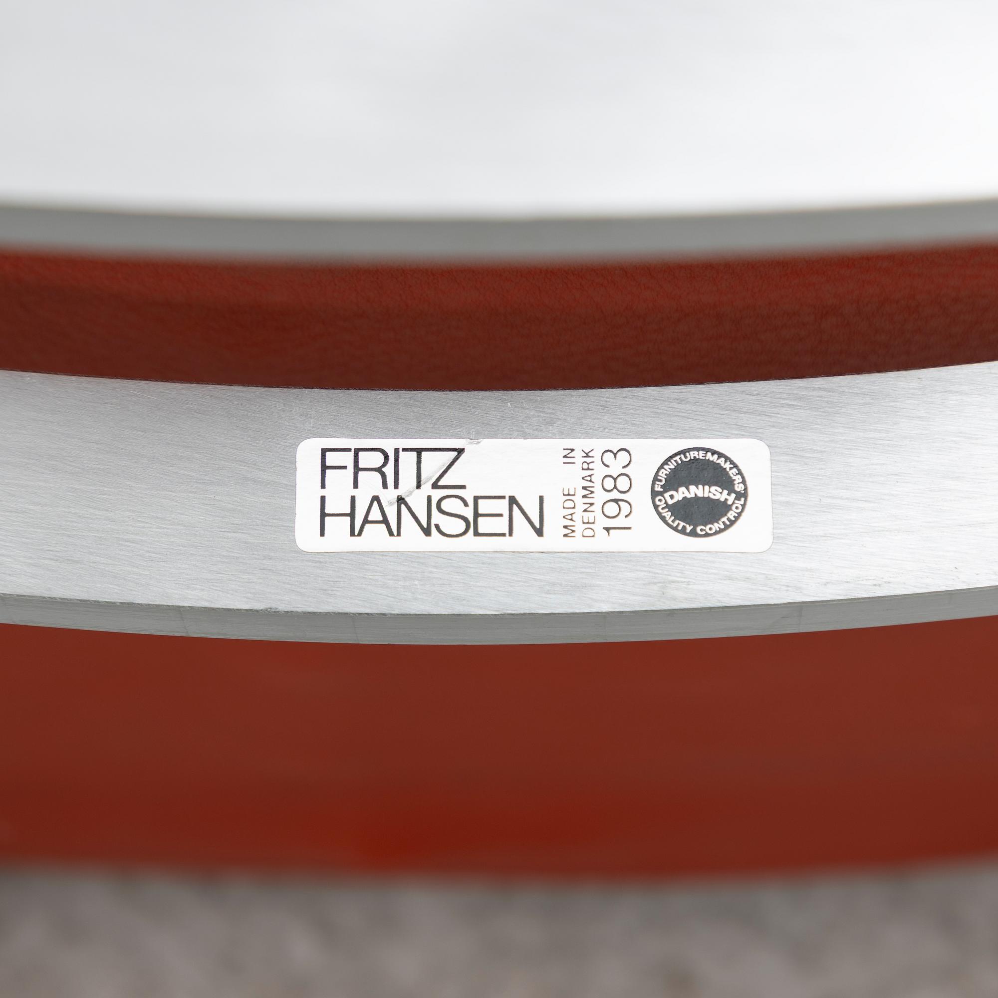 Poul Kjaerholm, fåtöljer, ett par, "PK 22", Fritz Hansen, Danmark, 1983.