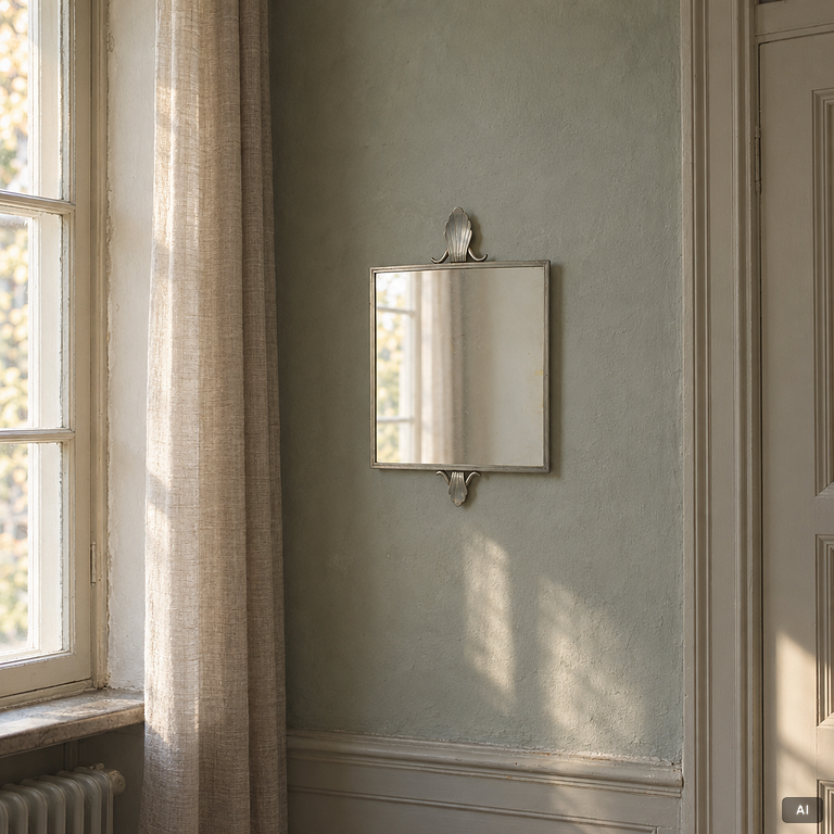Mirror, Firma Svenskt Tenn, model A120, Stockholm 1929.