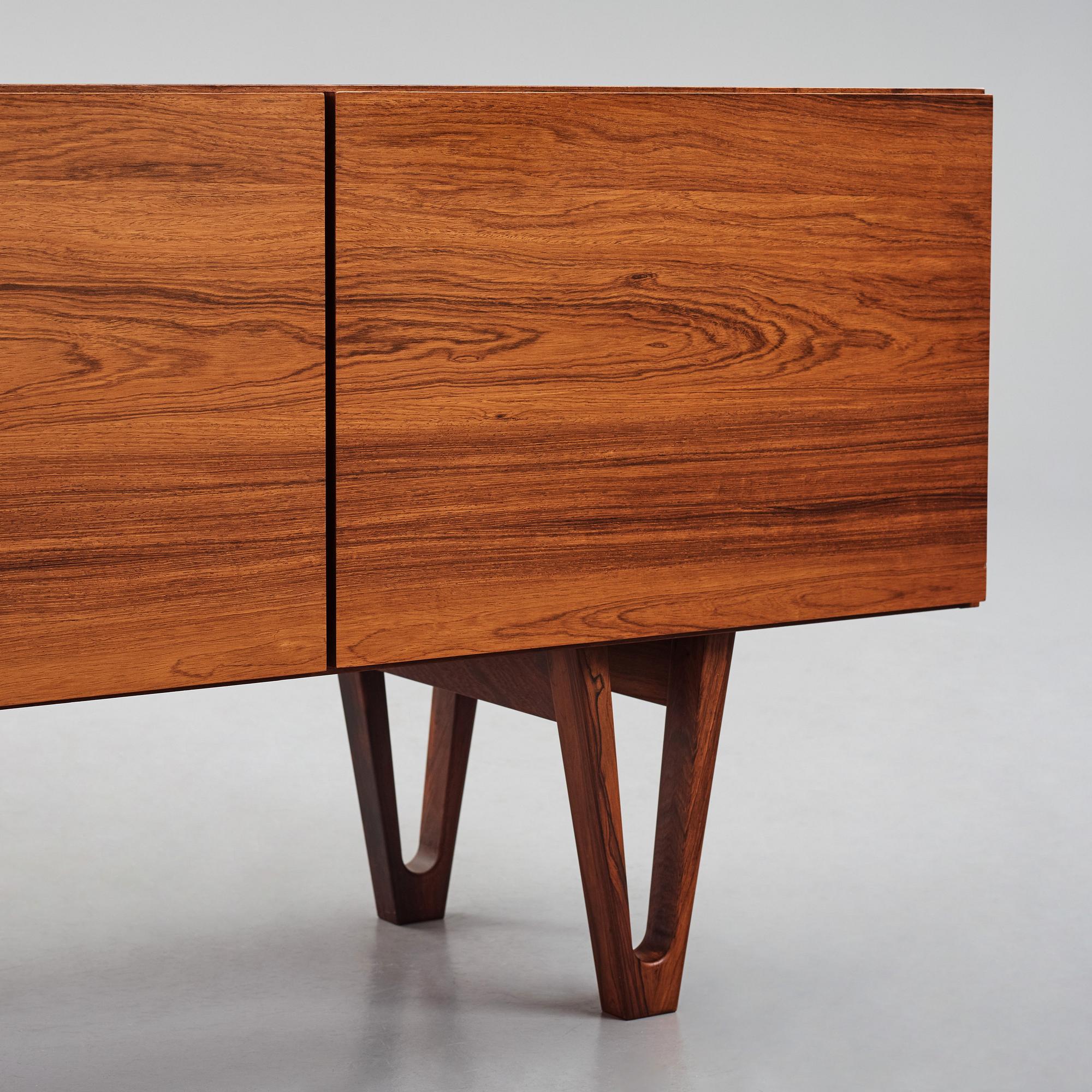 Ib Kofod-Larsen, a rosewood veneered sideboard, Seffle Möbelfabrik, Sweden 1960s.
