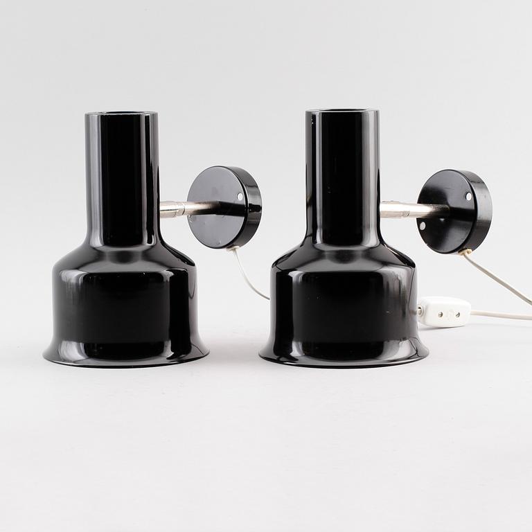 VÄGGLAMPOR, 1 par, OMI, 1900-talets andra hälft.