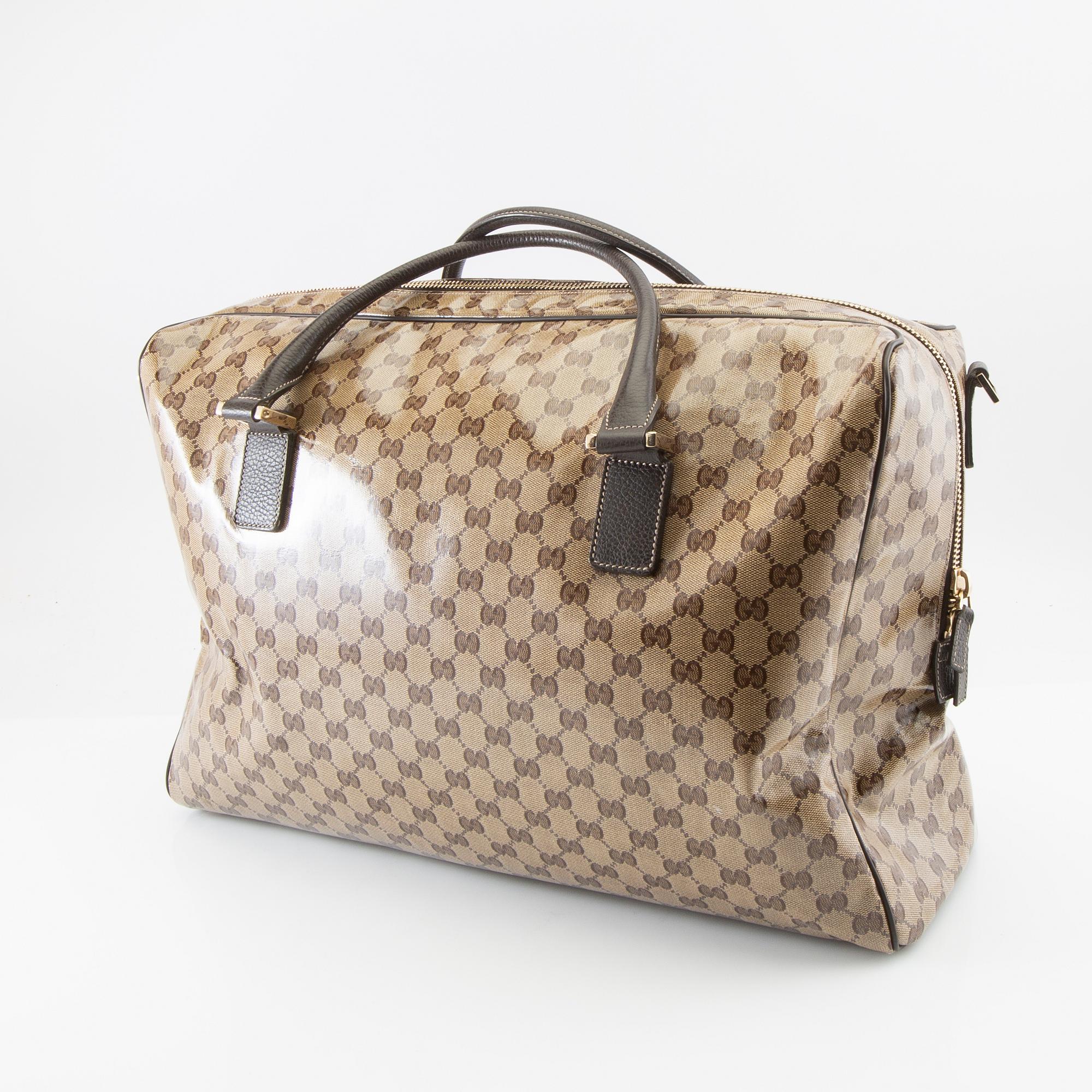 Gucci bag "GG Crystal duffle weekend".