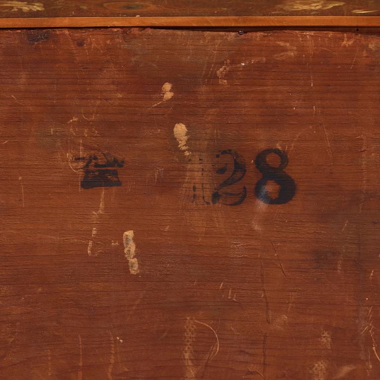 Klaffbord, s.k Pembroke table, England 1800-tal, Sheratonstil.