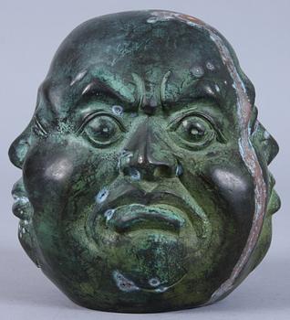 SKULPTUR, brons, Kina, 1900-tal.