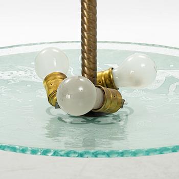 A Swedish Grace ceiling lamp, 1920's/30's.