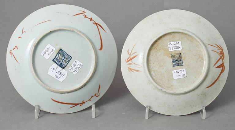 FAT, ett par, porslin, Kina 1800-tal.