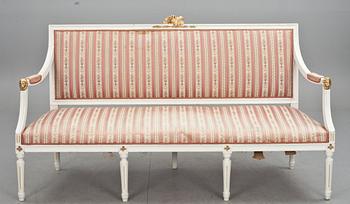 SOFFA, gustaviansk, 1800-talets första hälft.