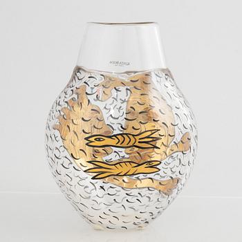 Ulrica Hydman-Vallien, a vase, Kosta Boda Atelier, 1991.