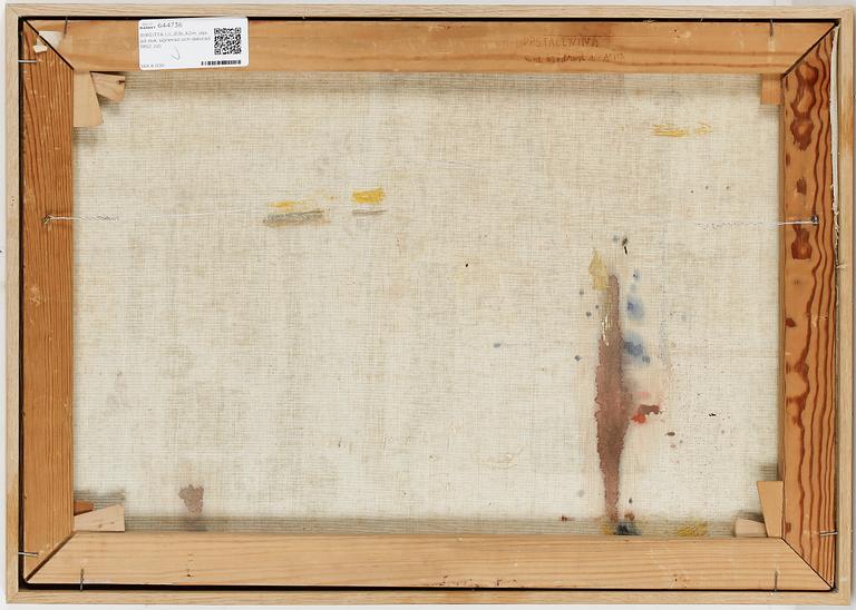 BIRGITTA LILJEBLADH, olja på duk, signerad och daterad 1952.